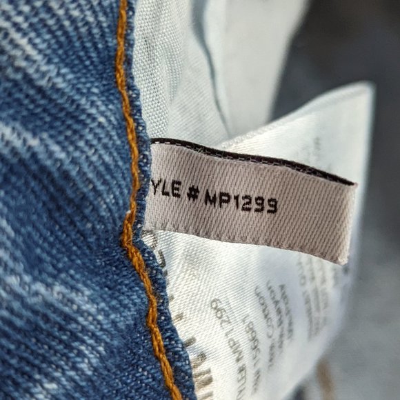 Skinny Fries Medium Wash Balloon Jeans Size 3 - Picture 12 of 14